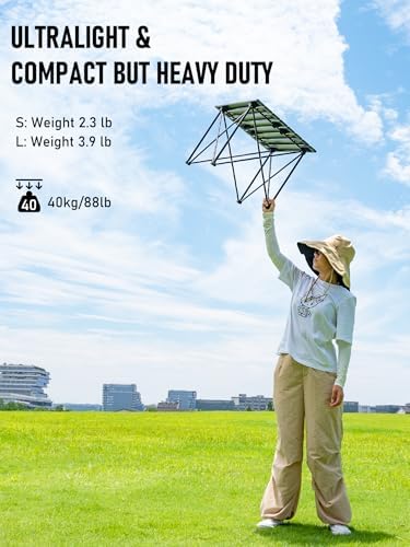 WildCall Ultralight Camping Table, Compact Aluminum Folding Beach Table
