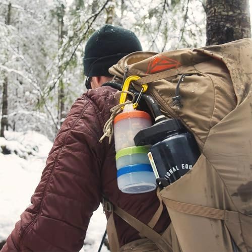 humangear STAX Stackable Containers, Medium, Spectrum