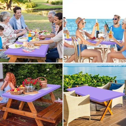homing Rectangle Table Cloth Cover 8 Foot Elastic Fitted Tablecloth