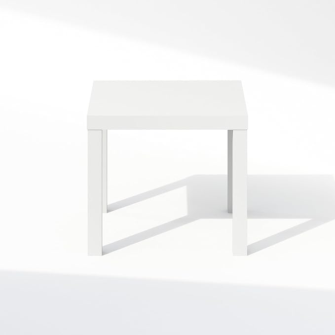 Furinno Classic Coffee Table, Square Modern Coffee Table