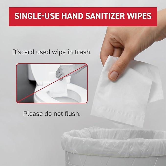 WipeEssentials Hand Sanitizer Wipes, Hand Wipes for Adults and Kids - 360 wipes - 12 Packs of 30ct Hand Sanitizing Wipes, Travel Essentials