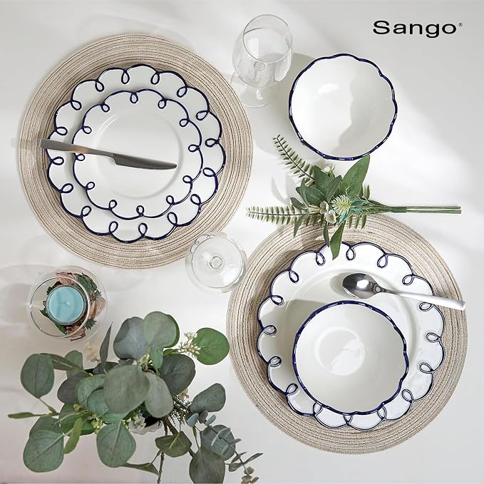 Sango 12-Piece Stoneware Dinnerware Set