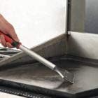 Chef Master Griddle Scraper Replacement Blade - 5 1/2" Wide x 1.2mm Thick - Stainless Steel Reversible Blade - Fits Most Scrapers - Double Beveled Edge for Chrome Griddle