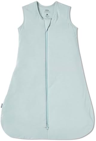 HALO SuperSoft Bamboo Wearable Blanket 1.5 TOG – Buttery Soft, Plush Baby Sleep Sack for Newborns, Infants & Toddlers, Hip-Healthy Design, Machine Washable, 0 – 6 Months, Small, Calm Sage
