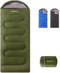 Double Sleeping Bags Queen Size for Adults Camping with 2 Pillows