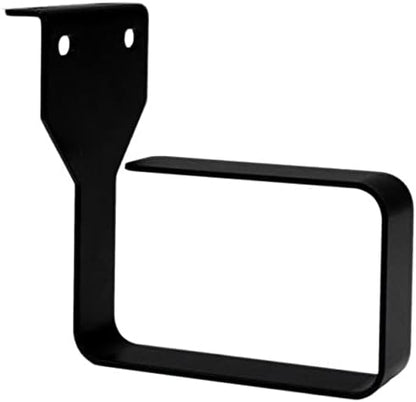 StarTech.com 2.4 x 3.9in Vertical Cable Management D Ring - 1.5U Metal D-Ring Hooks - Wire Organizer for 2 or 4-Post Network/Server Racks (CMHOOKMW) Black