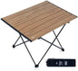 iClimb Ultralight Compact Camping Folding Table (Nature - L)