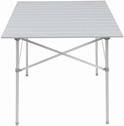 ALPS Mountaineering Aluminum Roll-Top Camp Table with Fast Setup and Compact Storage