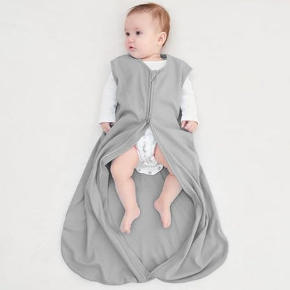 Yoofoss Baby Sleep Sack 24-36 Month 0.5TOG 100% Organic Cotton 2-Way Zipper
