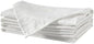 Newbridge Barcelona Luxury Damask Fabric Napkins, Set of 4 Square Napkins, White, 100% Polyester, No Iron, Soil Resistant Dining Room, Party and Banquet Napkins