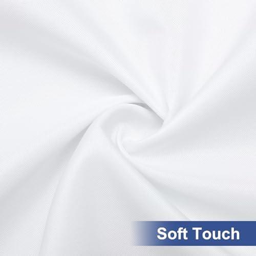 homing Rectangle Table Cloth Cover 6 Foot White Elastic Fitted Tablecloth