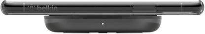 Belkin Quick Charge Wireless Charging Pad - 10W Qi-Certified Charger Pad for Apple iPhone, Samsung Galaxy, Airpods Pro & More, Charge While Listening to Music, Streaming Videos - 2-Pack Black (No PSU)