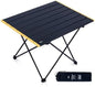 iClimb Ultralight Compact Camping Folding Table (Black - L)