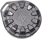 Titanium Waterproof Pill Case Travel Pill Organizer Bottle EDC Capsule Container Portable Pocket Metal Box with Chain for Camping, Hiking, Fishing Mecha Style, Stone Washed