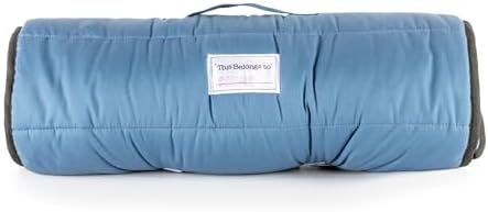 Jay Franco Kids Nap Mat with Embedded Pillow & Blanket – Soft 46"x20" Microfiber Sleeping Bag with Name Tag & Handle