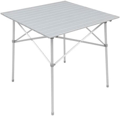ALPS Mountaineering Aluminum Roll-Top Camp Table with Fast Setup and Compact Storage