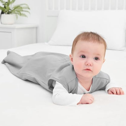 Yoofoss Baby Sleep Sack 24-36 Month 0.5TOG 100% Organic Cotton 2-Way Zipper