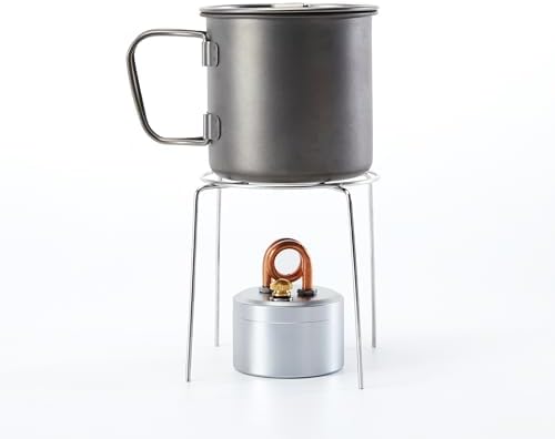 Mini Alcohol Camping Stove with Stand 50ML