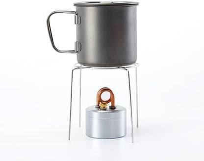 Mini Alcohol Camping Stove with Stand 50ML