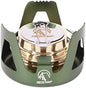 REDCAMP Mini Alcohol Stove Camping for Backpacking, Green