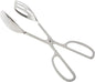 Food Tongs, Heavy Duty Stainless Steel Kitchen Tongs Salad Tongs 10 inch Heat Resistant Small Serving Tongs for Cooking, Grill, Pastry, Ice, Sandwich, Food Bread Dessert (Silver)