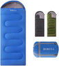 Double Sleeping Bags Queen Size for Adults Camping with 2 Pillows
