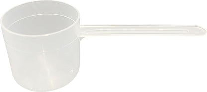 55 mL (55 CC | 1.86 Oz.) Long Handle Scoop for Measuring Coffee, Pet Food, Grains, Protein, Spices and Other Dry Goods (Pack of 10)