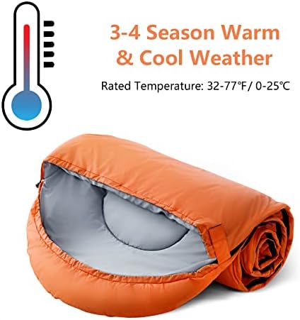 Sleeping Bags for Adults,Kids & Girls,Waterproof,Camping,Hiking