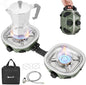 Gonex Propane Camping Stove, 2-Burner Portable Camp Stove, 20,000 BTU