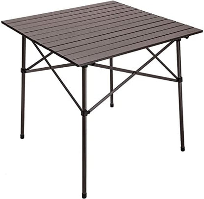ALPS Mountaineering Aluminum Roll-Top Camp Table with Fast Setup and Compact Storage