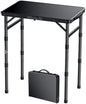 FUNYKICH Waterproof Camping Tables with Plastic Tabletop 22.8''x15.7''