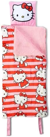 Silk Touch Sherpa Slumber Bag for Boys and Girls, Sleeping Bag with Zipper, Sleepover Set, 27 x 56 inches