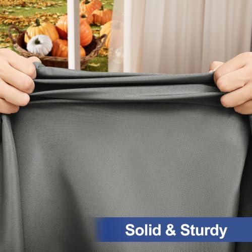 homing Rectangle Table Cloth Cover 6 Foot Grey Elastic Fitted Tablecloth