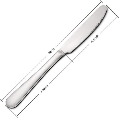 Stainless Steel Butter Knife, Dinner Knives, Spreader Table Knives, Suitable