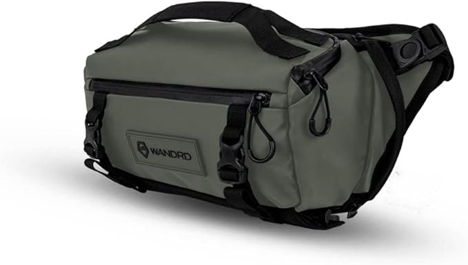 WANDRD ROGUE V1 6L Sling: Compact Camera Sling and Crossbody Bag with Fast Access, 3-Way Carry– Lightweight Everyday Bag Great for Travel, Photography, and Daily Use (Wasatch Green)