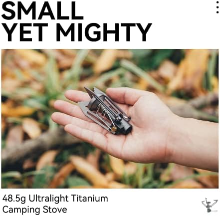 Fire-Maple Hornet II Portable Camping Stove Ultra Light Titanium Gas Stove