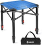 VILLEY Folding Camping Square Table, Portable Aluminum Table, Small