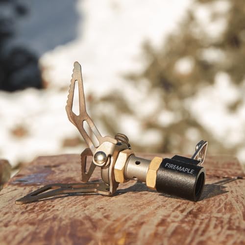 Fire-Maple FMS-300T Portable Camping Stove Ultra Light Titanium Gas Stove