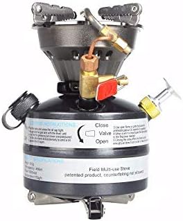 Outdoor Mini One-Piece Liquid Fuel Camping Gasoline Stove Burner Lightweight Portable Gasoline Stove