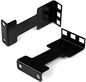 StarTech.com Server Rack Depth Extender - 1U - 4in / 10 cm - TAA Compliant - Recessed Rack Adapter - Rack Mount Adapter Kit - Network Rack Extender (RDA1U)