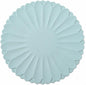 Heat-Resistant Silicone Trivet Mats, Non-Slip Hot Plate Holder for Kitchen Countertops & Dining Table, Reusable Pot Holder Pad with Secure Grip, Dishwasher Safe (Sea Sky Blue, Diameter: 18cm/7.09")
