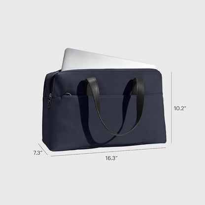 Away Everywhere Bag, Padded Laptop Sleeve, Water Resistant For Every Day Use, Removable Shoulder Strap, Daily Work Bag, Travel Essential Approved Personal Item, Navy Blue