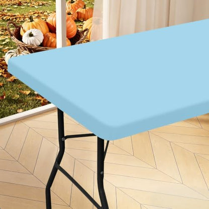 homing Rectangle Table Cloth Cover 4 Foot Elastic Fitted Tablecloth