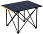 iClimb Ultralight Compact Camping Folding Table (Reinforced Black - L)