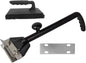 Chef Master Griddle Scraper Cleaning Kit Combo - Flat Top Grill Cleaner w/Replacement Blade & Scrubber - Griddle Cleaning Kit - Long Handle, Stainless Steel Flat Grill Scraper - 90254