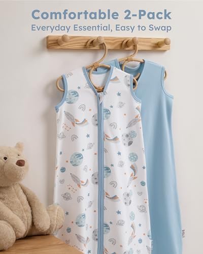 Baby Sleep Sack 12-18 Months 100% Cotton 0.5TOG Wearable Blanket