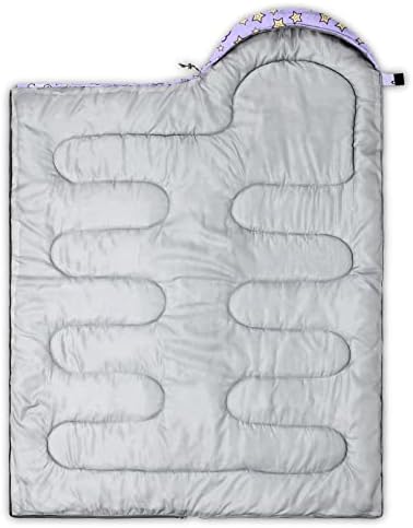 Axolotl Unicorn Sleeping Bag for Kids Boys Girls–Lightweight Warm Cold Weather Sleeping Bags,Waterproof Portable Sleeping Bag with Compression Sack for Camping Backpacking Outdoor Indoor