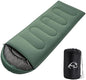Wind Tour 3 Season Lightweight Waterproof Sleeping Bag Indoor & Outdoor for Hiking Backpacking Camping Traveling