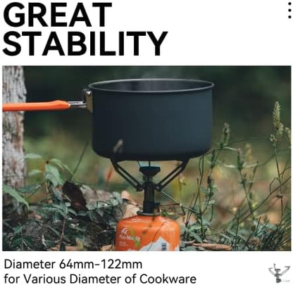 Fire-Maple Hornet II Portable Camping Stove Ultra Light Titanium Gas Stove