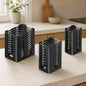 3PCS Lid Organizer for Rubbermaid Brilliance Nap-on Lids (Holds 30 Lids)